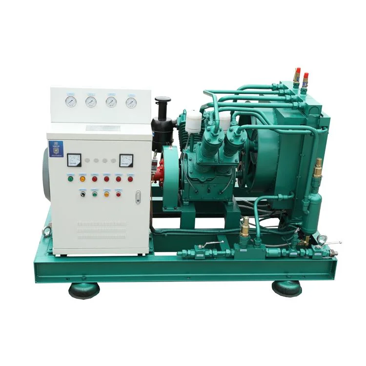 Energy Saving 55 Kw/75 Kw 250bar Industrial High Pressure Silent Reciprocatin Piston Air Compressor